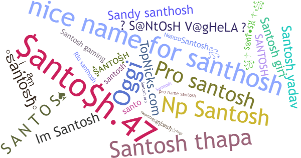 Nicknames for Santosh