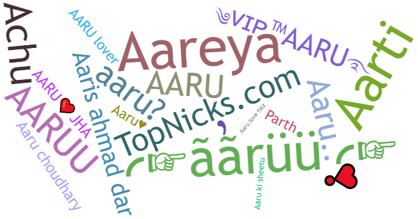 Nicknames for Aaru