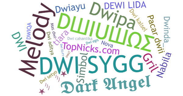 Nicknames for Dwi