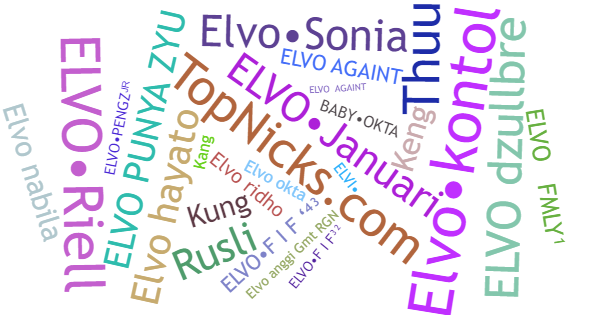 Nicknames for Elvo