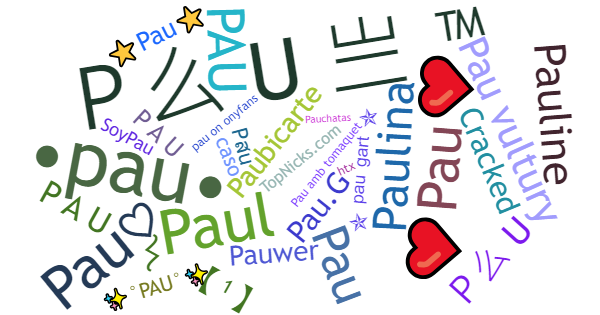 Nicknames for Pau