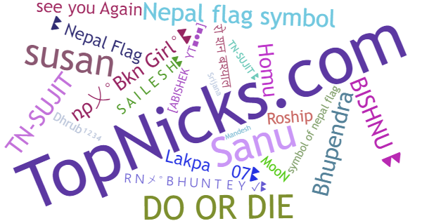 Nicknames for Nepalflag