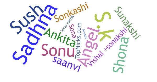 Nicknames for Sonakshi