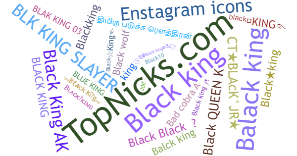 Nicknames for Blackking