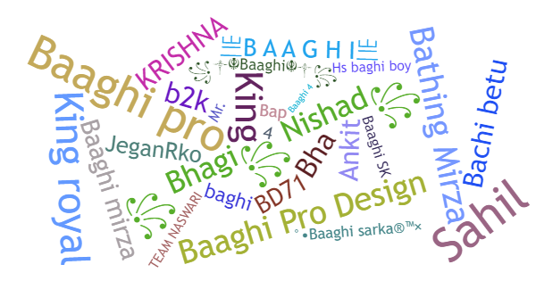 Nicknames for Baaghi