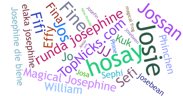 Nicknames for Josephine