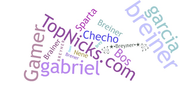 Nicknames for Breyner