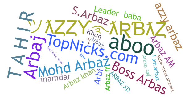 Nicknames for Arbaz