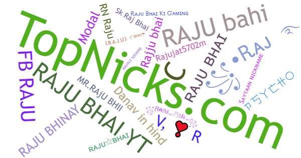 Nicknames for Rajubhai