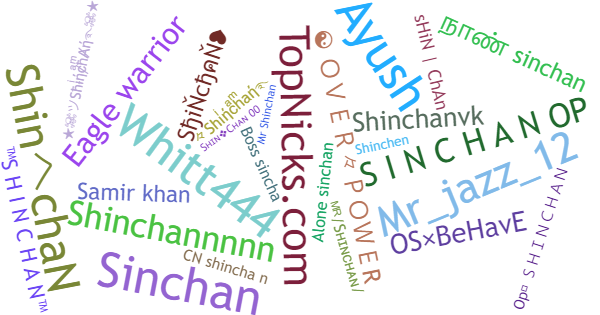 Nicknames for Shinchan