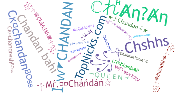 Nicknames for Chandan