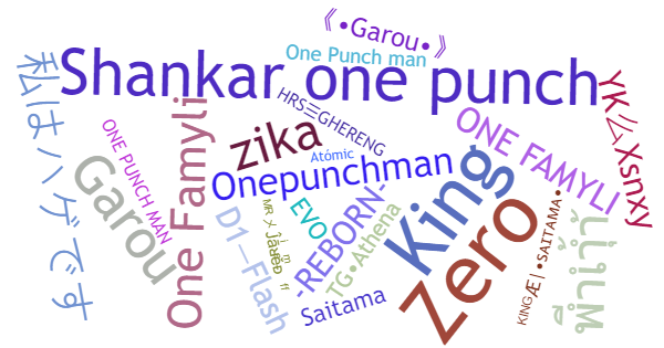 Nicknames for OnePunchMan