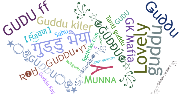 Nicknames for Guddu