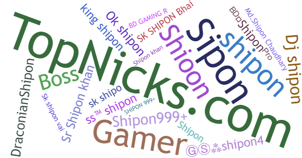 Nicknames for Shipon