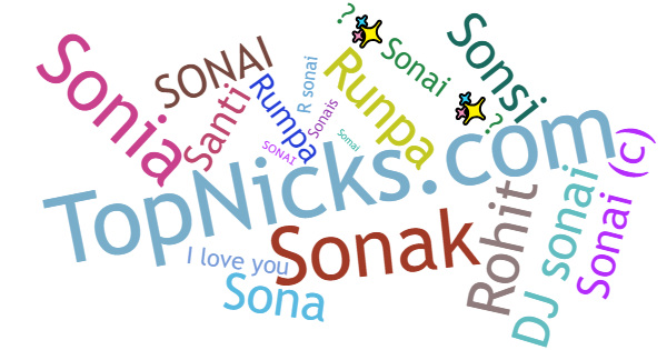 Nicknames for Sonai