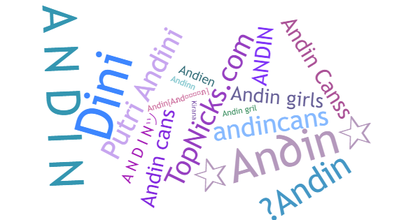 Nicknames for Andin