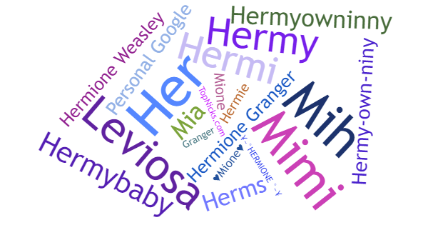 Nicknames for Hermione