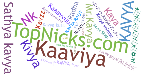 Nicknames for Kavya