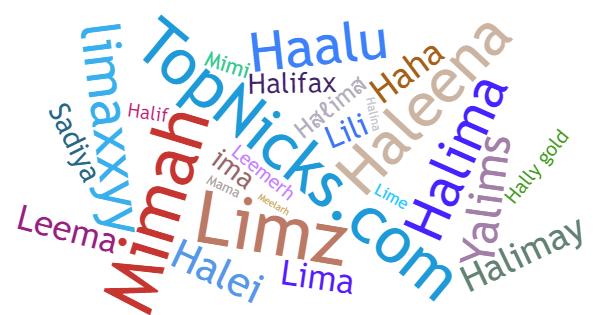 Nicknames for Halima