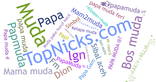 Nicknames for PapaMuda