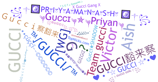 Nicknames for Gucci