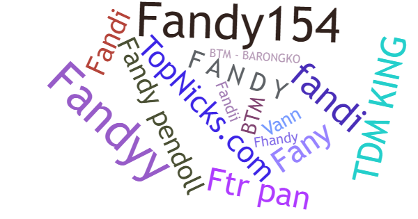 Nicknames for Fandy