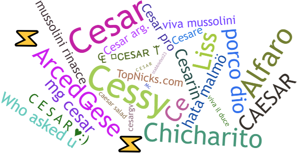 Nicknames for Caesar