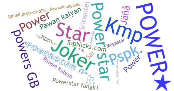 Nicknames for Powerstar