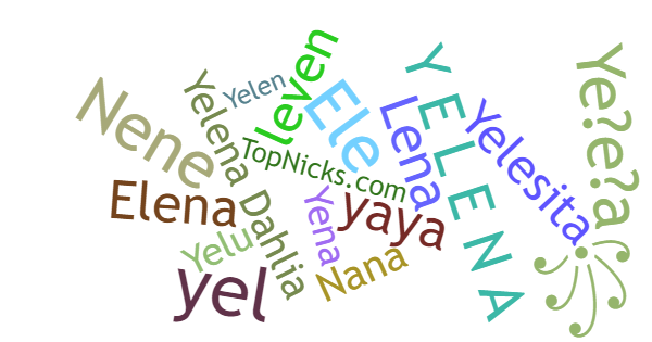 Nicknames for Yelena