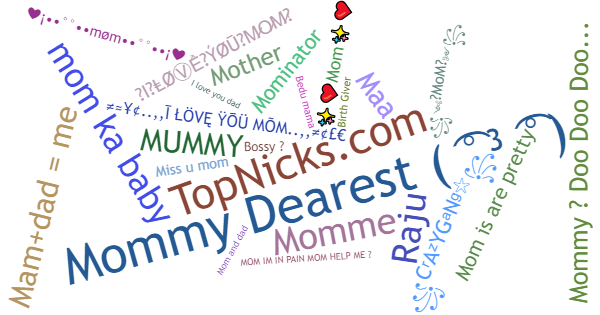 Nicknames for Mom