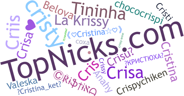 Nicknames for Cristina