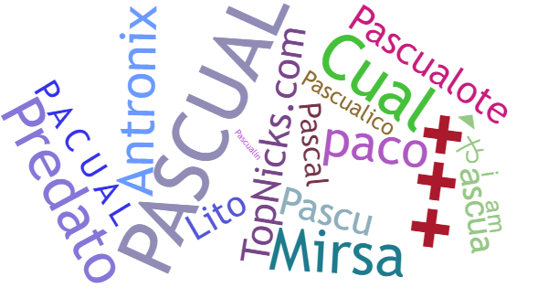 Nicknames for Pascual