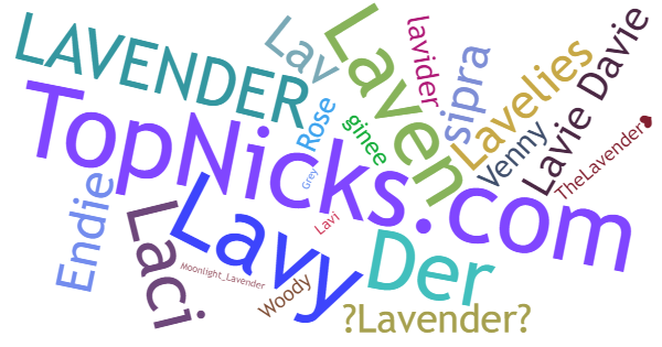 Nicknames for Lavender