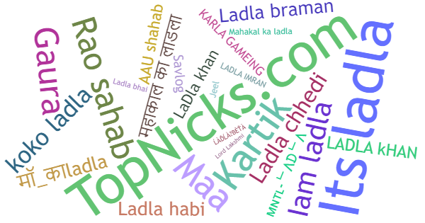 Nicknames for Ladla