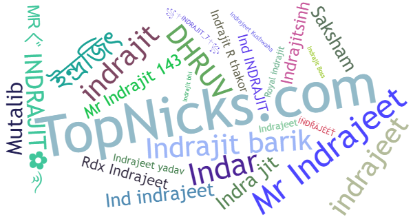 Nicknames for Indrajit