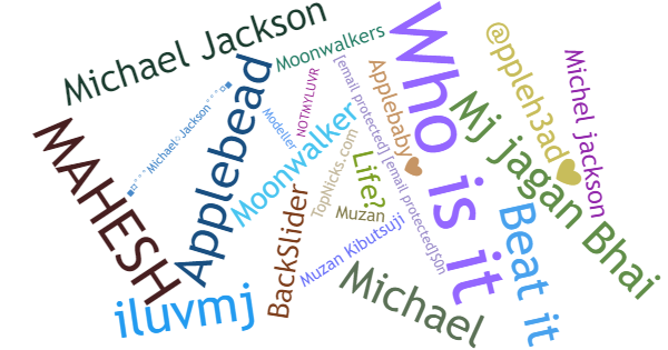 Nicknames for MichaelJackson