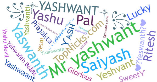 Nicknames for Yashwant