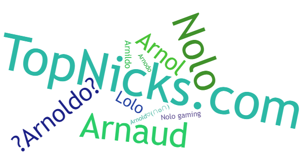 Nicknames for Arnoldo