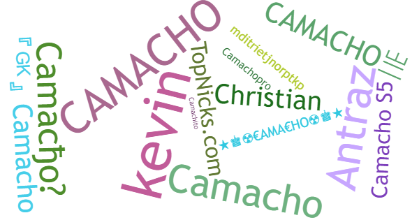 Nicknames for Camacho