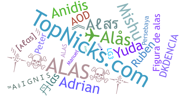 Nicknames for Alas