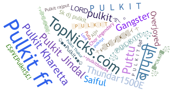 Nicknames for Pulkit