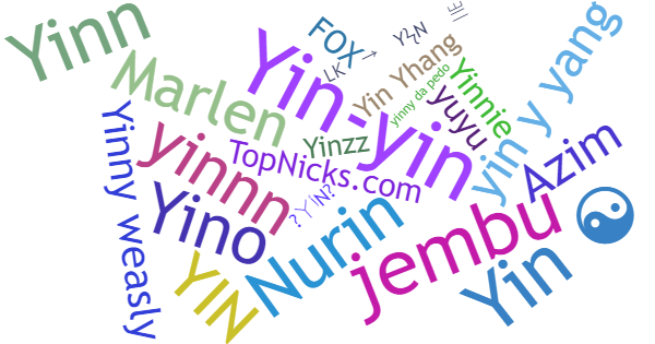 Nicknames for Yin