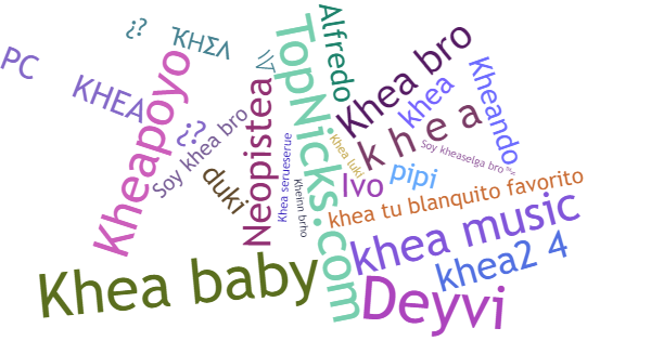 Nicknames for Khea