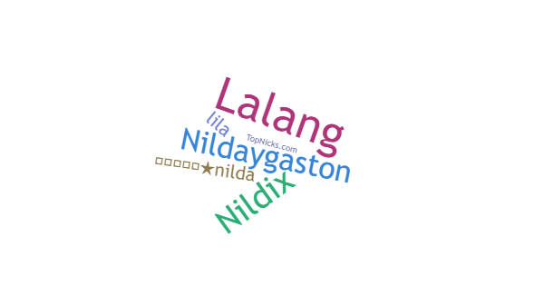 Nicknames for Nilda