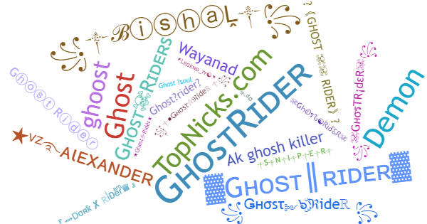 Nicknames for Ghostrider