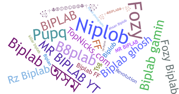 Nicknames for Biplab