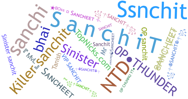 Nicknames for Sanchit