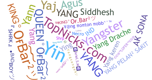 Nicknames for Yang