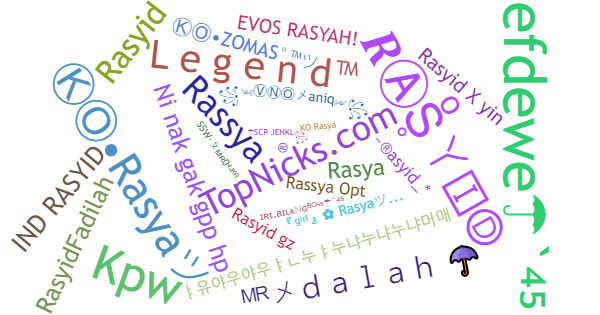 Nicknames for Rasyid