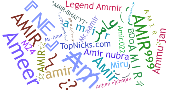 Nicknames for Amir